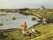 Russia, View of Ladoga Lake, 1833, Detail-Pharamond Blanchard-Giclee Print