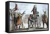 Pharamond I, King of the Franks-Stefano Bianchetti-Framed Stretched Canvas