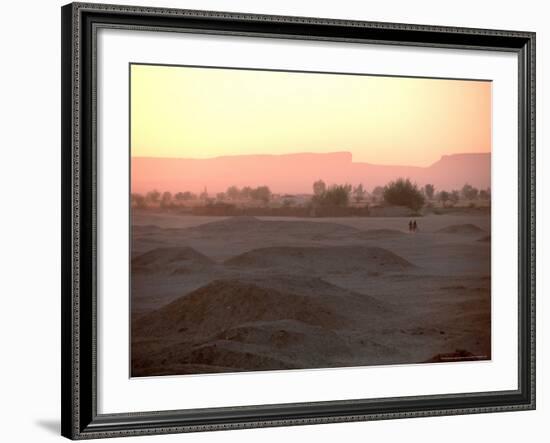 Pharaoh Akhenaten, Tel el Amarna, Amarna, Egypt-Kenneth Garrett-Framed Photographic Print