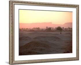 Pharaoh Akhenaten, Tel el Amarna, Amarna, Egypt-Kenneth Garrett-Framed Photographic Print