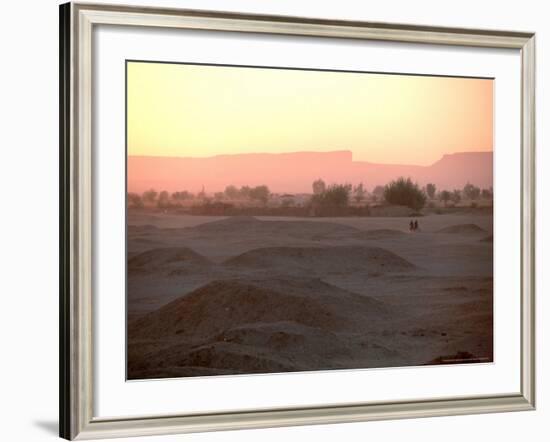 Pharaoh Akhenaten, Tel el Amarna, Amarna, Egypt-Kenneth Garrett-Framed Photographic Print