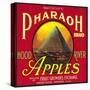 Pharaoh Apple Crate Label - Hood River, OR-Lantern Press-Stretched Canvas