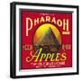 Pharaoh Apple Crate Label - Hood River, OR-Lantern Press-Framed Art Print