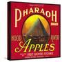 Pharaoh Apple Crate Label - Hood River, OR-Lantern Press-Stretched Canvas