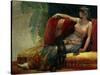 Pharaoh Cleopatra VII. Canvas.-Alexandre Cabanel-Stretched Canvas