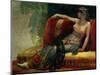 Pharaoh Cleopatra VII. Canvas.-Alexandre Cabanel-Mounted Giclee Print