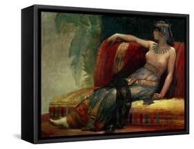 Pharaoh Cleopatra VII. Canvas.-Alexandre Cabanel-Framed Stretched Canvas