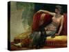 Pharaoh Cleopatra VII. Canvas.-Alexandre Cabanel-Stretched Canvas