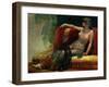 Pharaoh Cleopatra VII. Canvas.-Alexandre Cabanel-Framed Giclee Print