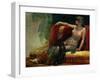 Pharaoh Cleopatra VII. Canvas.-Alexandre Cabanel-Framed Giclee Print