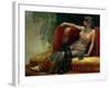 Pharaoh Cleopatra VII. Canvas.-Alexandre Cabanel-Framed Giclee Print