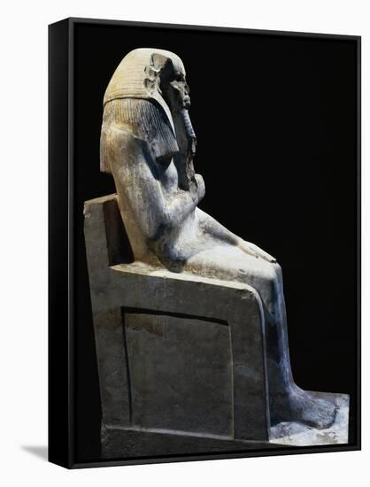 Pharaoh Djoser-null-Framed Stretched Canvas