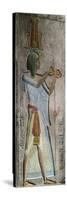 Pharaoh Menephtah, Son of Ramses II, Bas-Relief Excavated in the Late 1800s-null-Stretched Canvas