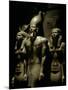 Pharaoh Menkaure with Two Goddesses, Egyptian Museum, Cairo, Egypt-Kenneth Garrett-Mounted Photographic Print