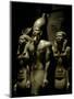 Pharaoh Menkaure with Two Goddesses, Egyptian Museum, Cairo, Egypt-Kenneth Garrett-Mounted Premium Photographic Print