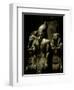 Pharaoh Menkaure with Two Goddesses, Egyptian Museum, Cairo, Egypt-Kenneth Garrett-Framed Photographic Print