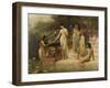 Pharaoh's Daughter - the Finding of Moses, 1886-Edwin Longsden Long-Framed Giclee Print