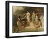 Pharaoh's Daughter - the Finding of Moses, 1886-Edwin Longsden Long-Framed Giclee Print