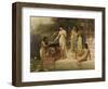 Pharaoh's Daughter - the Finding of Moses, 1886-Edwin Longsden Long-Framed Giclee Print