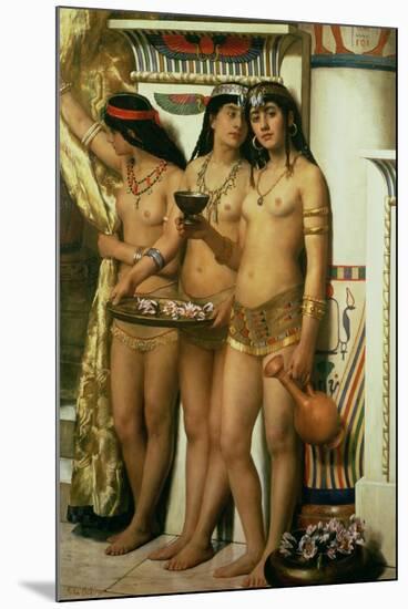 Pharaoh's Handmaidens-John Collier-Mounted Premium Giclee Print