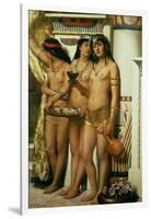 Pharaoh's Handmaidens-John Collier-Framed Giclee Print