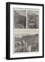 Pharaoh's Palace of Daphnae (Tahpanhes), in Egypt-null-Framed Giclee Print