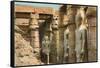 Pharaoh Statues, Luxor, Egypt-null-Framed Stretched Canvas