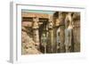 Pharaoh Statues, Luxor, Egypt-null-Framed Art Print