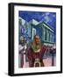 Pharaoh Telling Moses to Take the People of Israel Out of Egypt-Mike Lea-Framed Giclee Print