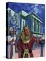 Pharaoh Telling Moses to Take the People of Israel Out of Egypt-Mike Lea-Stretched Canvas