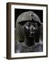 Pharaoh Thutmose Iv, Black Granite Statue, from Karnak, Detail-null-Framed Giclee Print