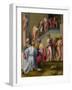 Pharaoh with His Butler and Baker (From Scenes from the Story of Josep), Ca 1515-Pontormo-Framed Giclee Print