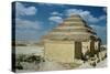 Pharaoh Zozer's Step Pyramid-null-Stretched Canvas