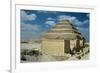 Pharaoh Zozer's Step Pyramid-null-Framed Giclee Print