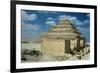 Pharaoh Zozer's Step Pyramid-null-Framed Giclee Print