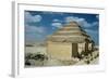 Pharaoh Zozer's Step Pyramid-null-Framed Giclee Print