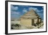 Pharaoh Zozer's Step Pyramid-null-Framed Giclee Print