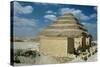 Pharaoh Zozer's Step Pyramid-null-Stretched Canvas