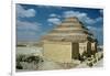 Pharaoh Zozer's Step Pyramid-null-Framed Giclee Print