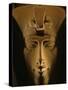 Pharaohs of the Sun, Sandstone Image of Akhenaten at Karnak, Egypt-Kenneth Garrett-Stretched Canvas