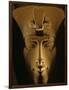 Pharaohs of the Sun, Sandstone Image of Akhenaten at Karnak, Egypt-Kenneth Garrett-Framed Photographic Print