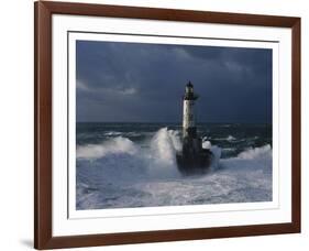 Phare d'Ar-Men, Bretagne-Jean Guichard-Framed Art Print