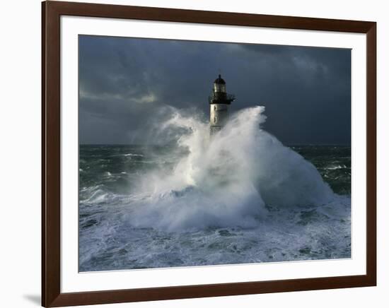 Phare d'Ar-Men I-Jean Guichard-Framed Art Print