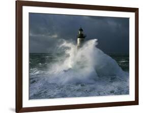 Phare d'Ar-Men I-Jean Guichard-Framed Art Print