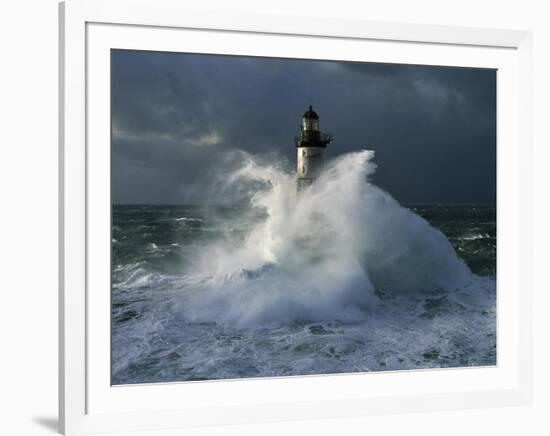 Phare d'Ar-Men I-Jean Guichard-Framed Art Print