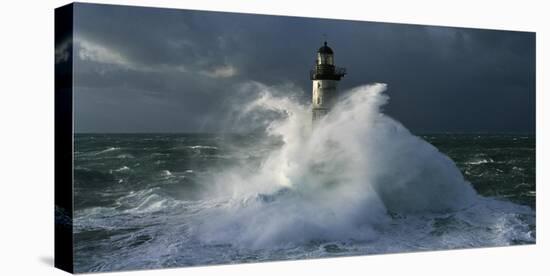 Phare d'Ar-Men II-Jean Guichard-Stretched Canvas