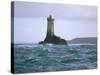 Phare De La Vieille (Lighthouse), Raz De Sein, Finistere, Brittany, France-Bruno Barbier-Stretched Canvas