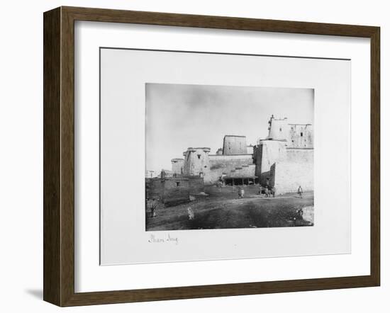 Phari Jong, 1903-04-John Claude White-Framed Giclee Print