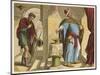 Pharisee and Publican-null-Mounted Art Print
