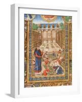 Pharmaceutical Garden, 15th Century-null-Framed Giclee Print